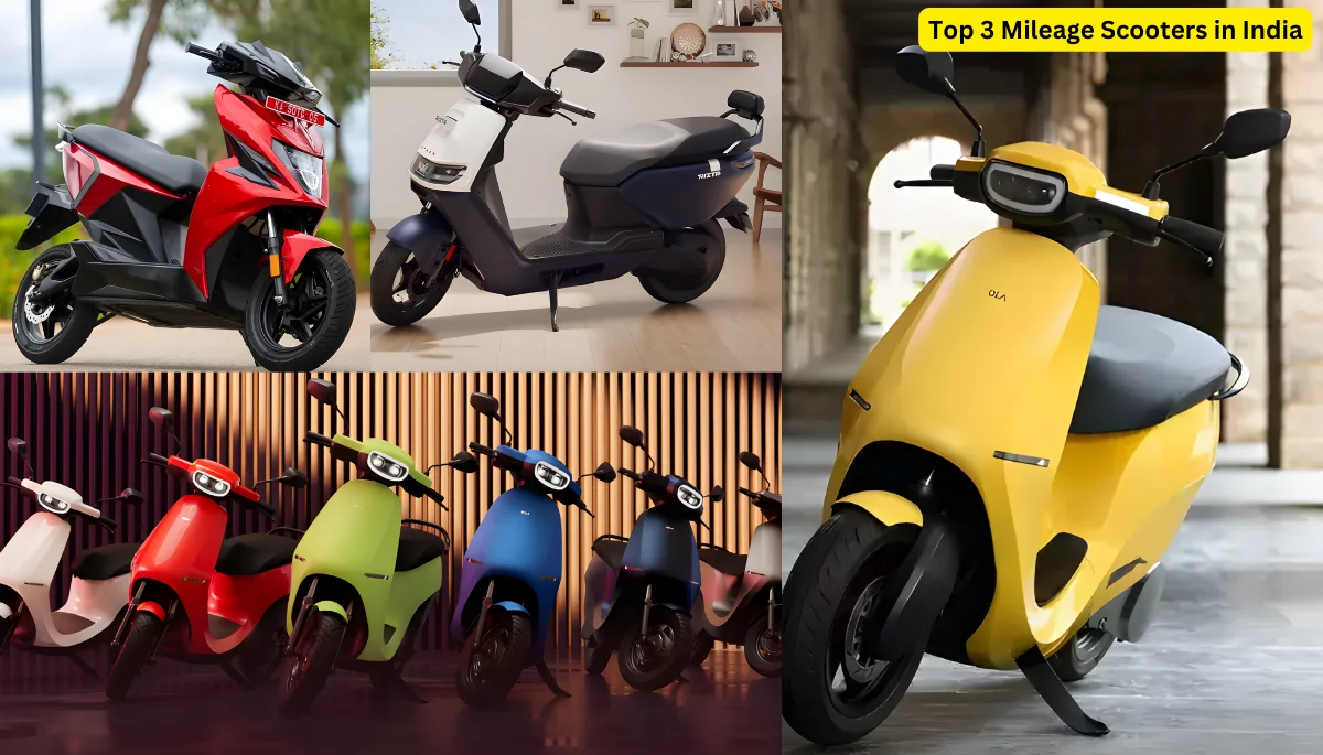 Top 3 Mileage Scooters in India